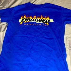 Blue Thrasher flame shirt